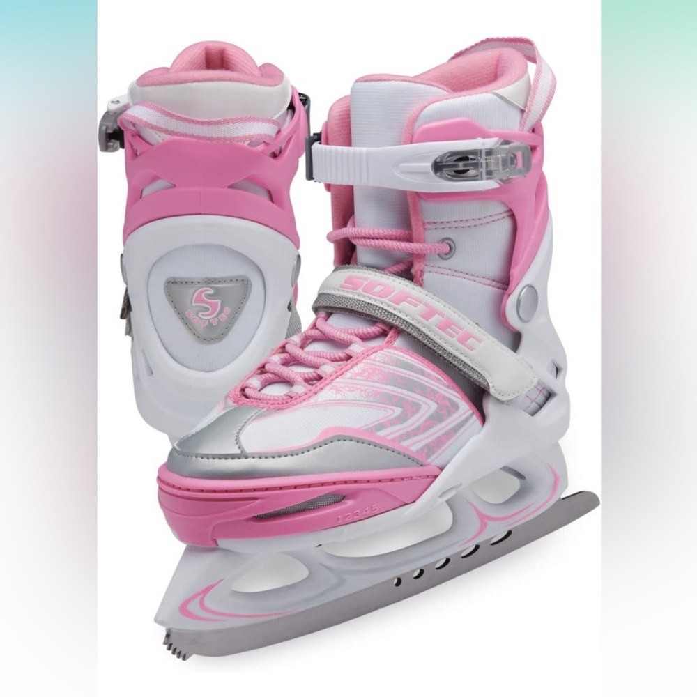 Like New Softec by Jackson adjustable ice skates size  toddler 11 - girls 1